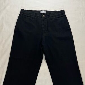 Vintage French Dressing (FDJ) Black Cropped Jeans - Made in Canada